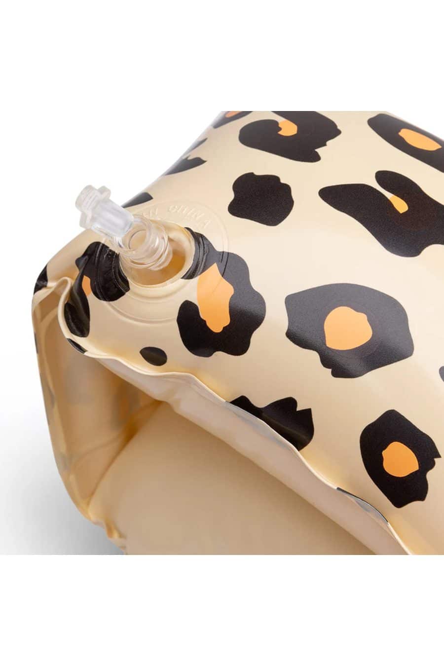 Brassards enfant léopard beige gonflables Sahoma accessoire piscine sécurité enfant été