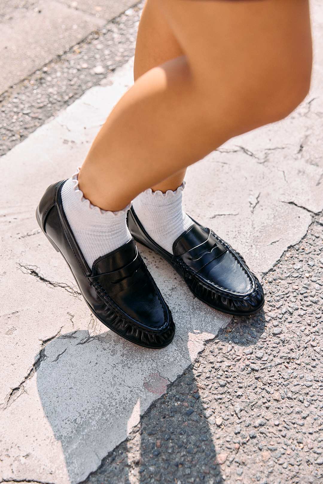mocassins-leon-noirs-sahoma-00005 Mocassins femme effet cuir lisse noir - Sahoma