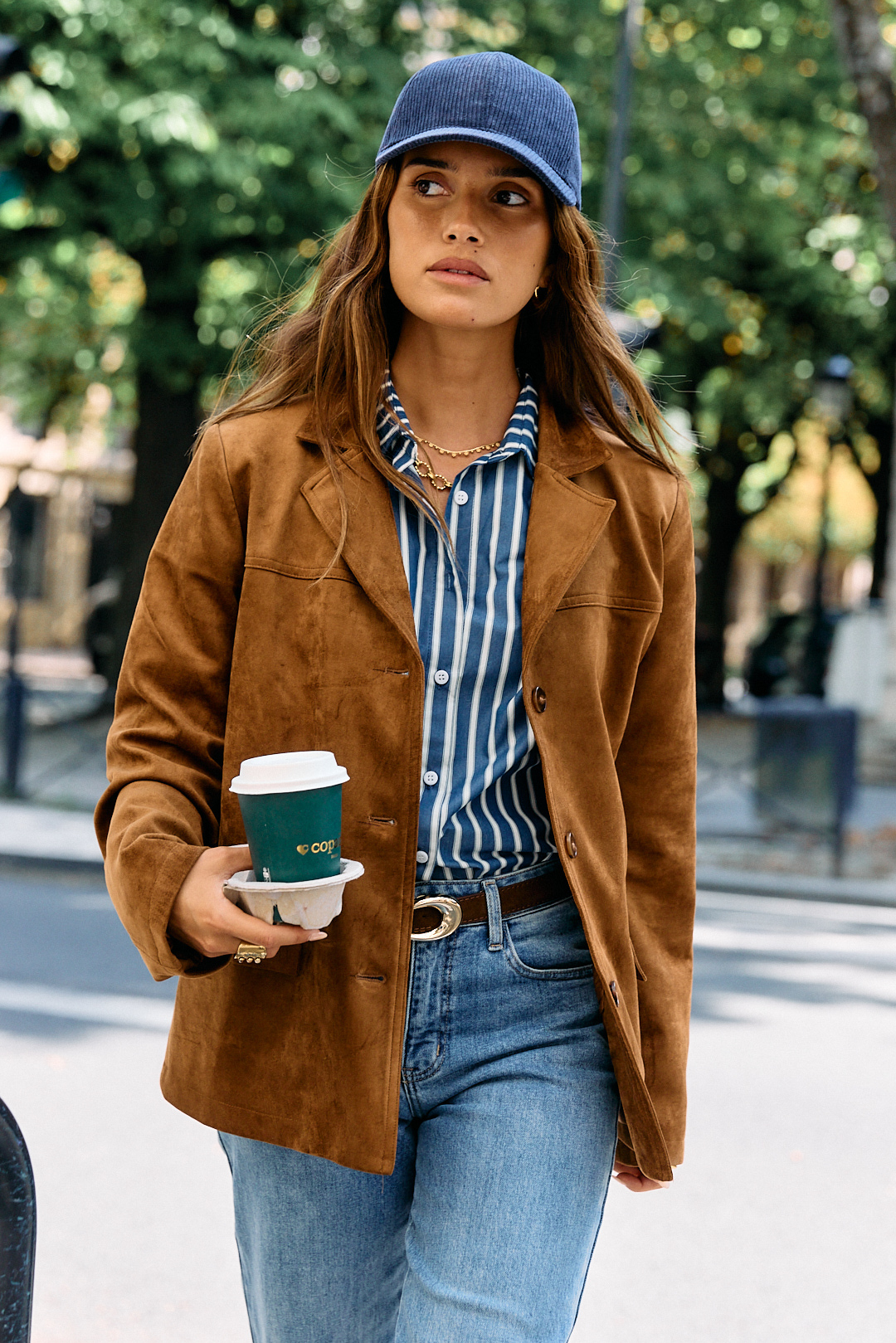 veste-cristiana-camel-sahoma-00008 Veste femme en suédine camel